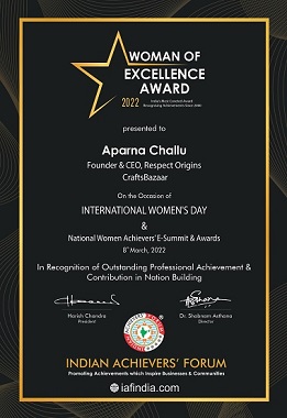 Woman of Excellence Award 2022