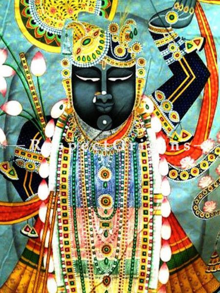 Buy Traditional Pichwai Painting of Raj Bhog 29 x 40 inches|RespectOrigins