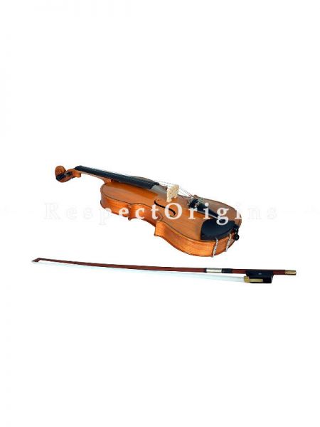 4-Strings Violin with Box; Dark Red; RespectOrigins.com