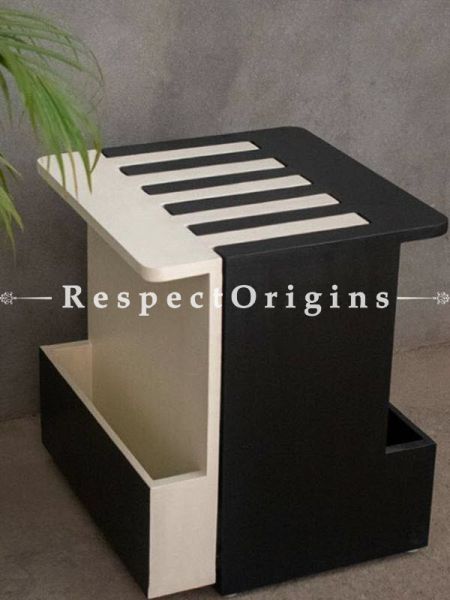 Buy Extendable Wooden Coffee Table With Side Storage At RespectOrigins.com