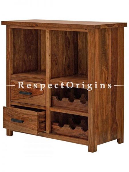 Buy AlexCountry Bar Cabinet in Solid Wood At RespectOrigins.com