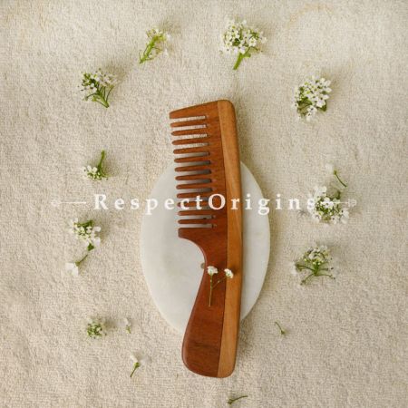 Buy Handmade Moringa Curry Leaf Hair Pack And Neem Wood Comb Combo; RespectOrigins. com