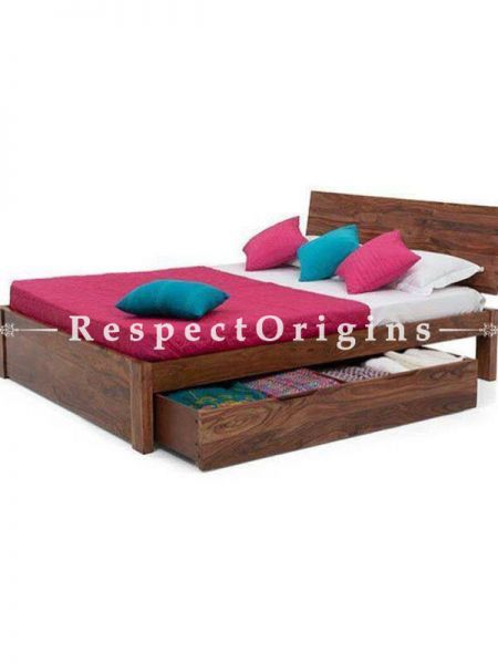Buy Christoph Storage Solid Wood Bed with Dual Drawers. At RespectOrigins.com
