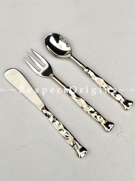 Stainless Steel Spoon Latest Design Cutlery Set (Pack of 3 Pcs)