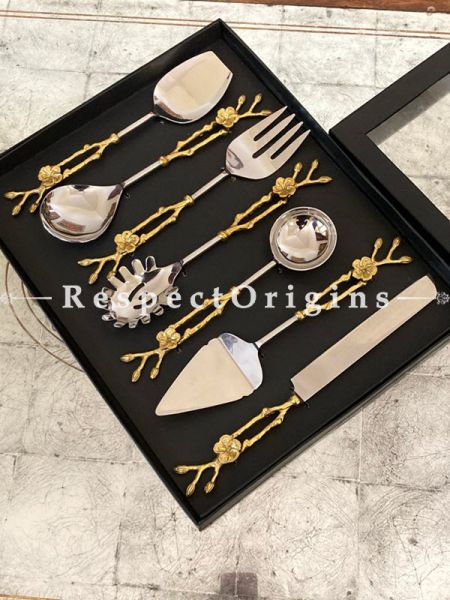 Set of 7 Serving Cutlery Set with Fork