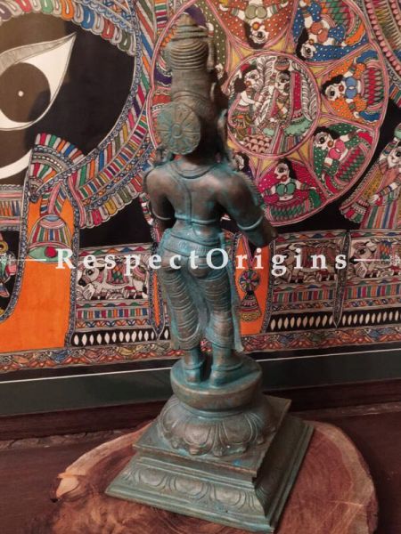 Buy Graceful Bronze Statue of Sivagami ; 18 Inches At RespectOrigins.com