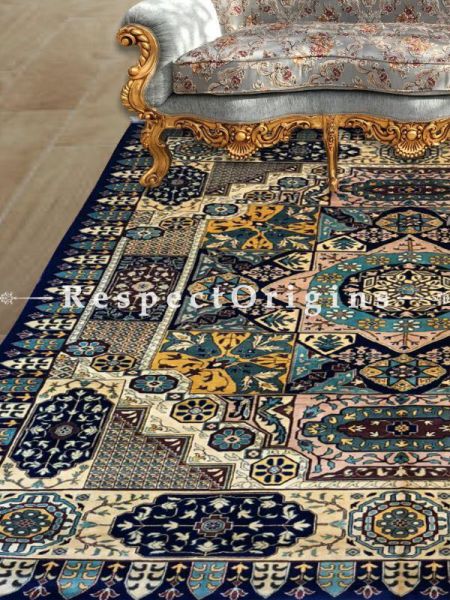 Buy Gloriana Fine European Elegant Large looking Carpet; Woolen Handloom Rug; Size 8.5x11.5 Ft At RespectOrigins.com