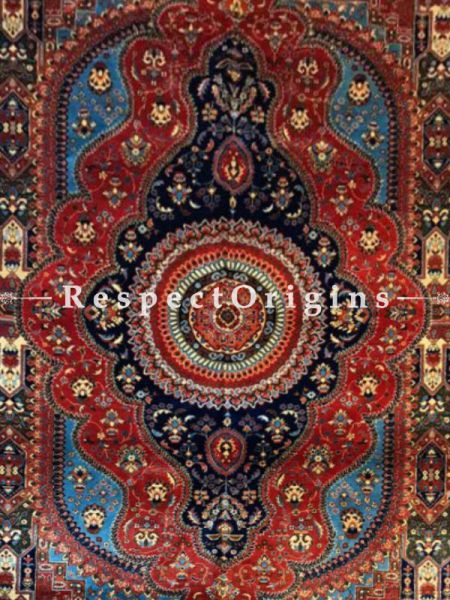 Buy Brianna Large Luxurious oriental Carpet; Hand-knotted Woolen; Size 6.5x10 Ft At RespectOrigins.com