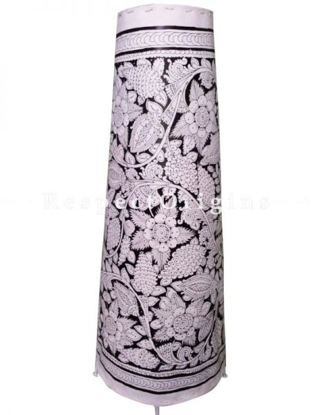 Buy Hand Painted Standing Lampshade; Leather; 25 in At RespectOrigins.com