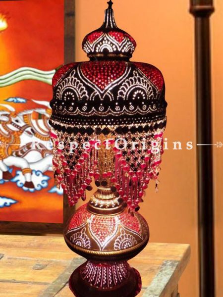 Buy Opulent And Classic Mosaic Marrakesh Ottoman Bedside Table Lamp At RespectOrigins.com