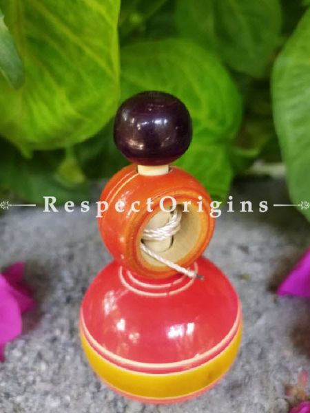 Buy Ganesha, Rattle & Latoo Set; Channapatna Toys; Safe and non-toxic Colors At RespectOrigins.com