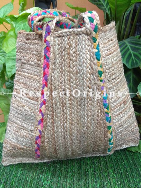 Natural Hand Braided Jute Picnic and Shopping Bags for Women; RespectOrigins