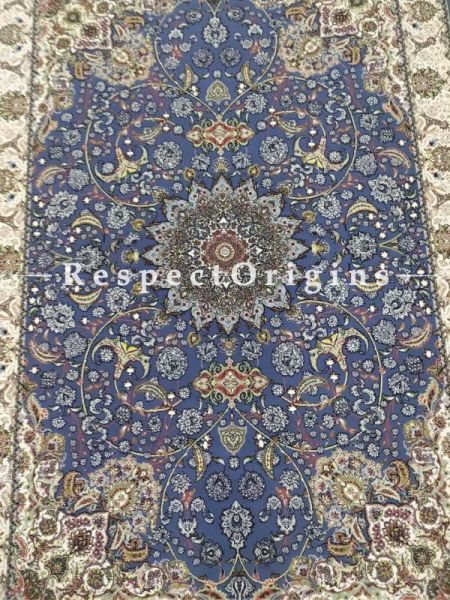 Buy Grand oriental Kashmiri Silk Carpet in 4x6 Ft At RespectOriigns.com
