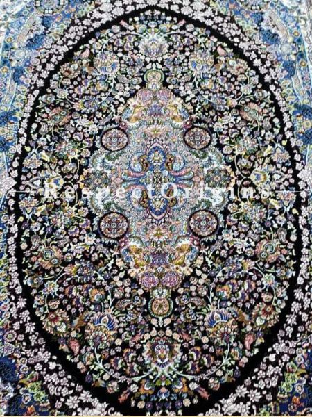 Buy Pure Silk Kashmiri Carpet; 4x6 Ft At RespectOriigns.com