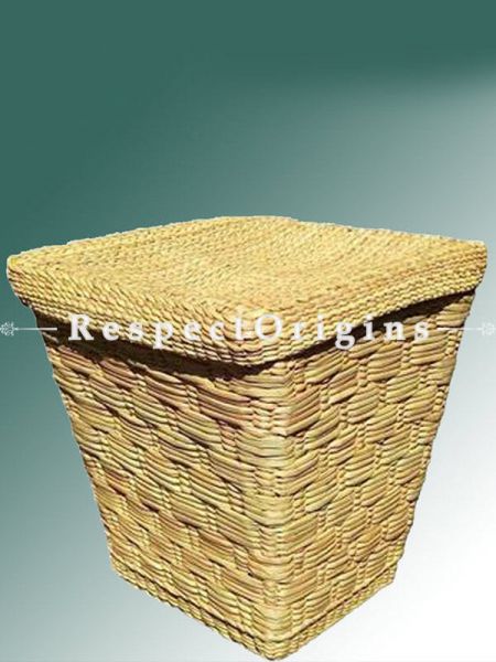 Handmade|Eco friendly|Organic|Kauna Paper Bin with Lid|RespectOrigins