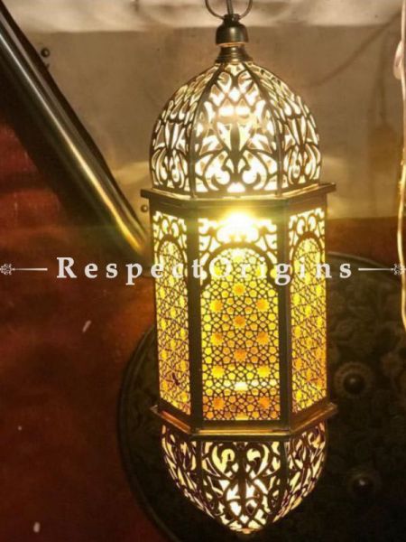 Buy Exotic Handcrafted Designer Hanging Lamp in Copper and Glasswork. At RespectOriigns.com