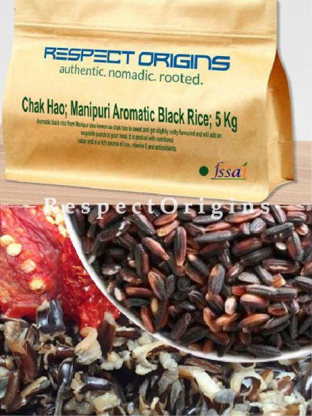 Aromatic Black Rice (Chak Hao) - Manipur - 5Kg