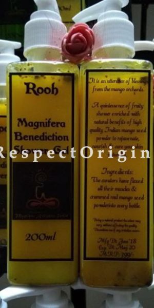 Rooh Mangifera Benediction Mango Shower Gel; RespectOrigins. com
