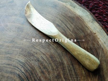 Set of 6 Butter Knives; Wooden; Chemical Free and Handcrafted; RespectOrigins