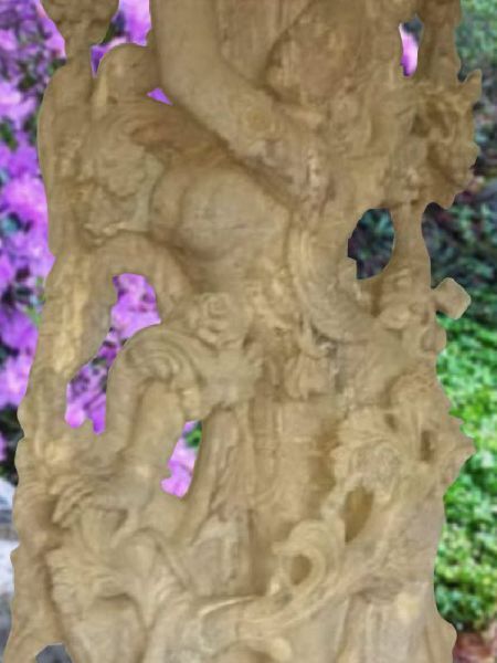 Intricate and Gorgeous Lady Statue in Soft Stone; 8 Feet. RespectOrigins.Com
