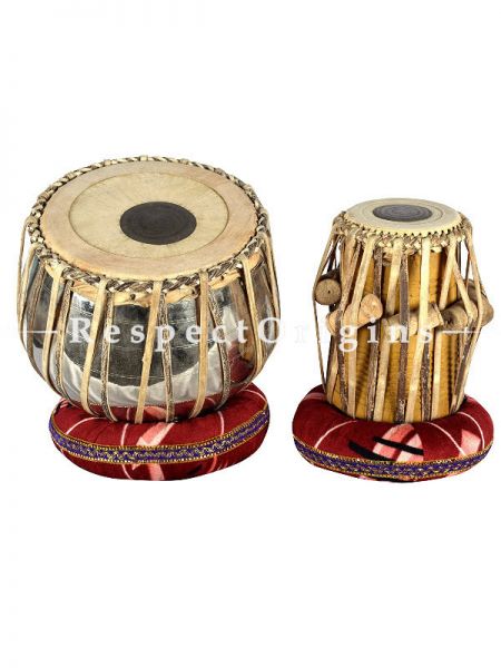 Tabla Set; Jack Fruit Wood; Indian Musical Instrument; RespectOrigins.com