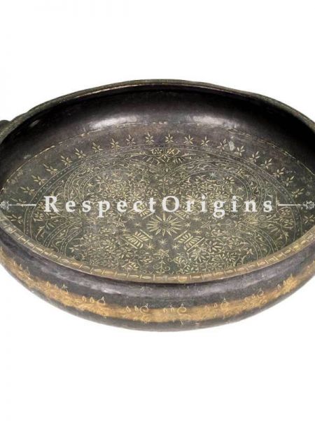 Buy Traditional Round Brass Urli At RespectOrigins.com