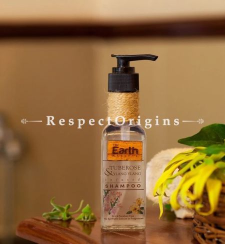 Tuberose and Ylang Ylang infused Shampoo, Set of 5, RespectOrigins. com