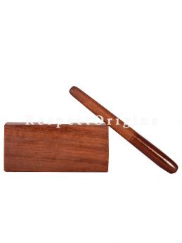 Handmade 2 Piece Thattuvanga Thalam; Bharatanatyam Dance Instruments Wooden Stick; RespectOrigins.com