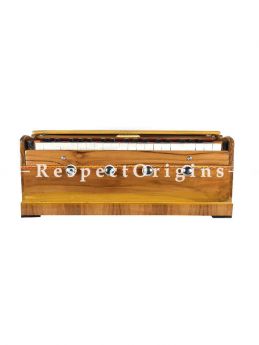 37 Keys Single Read Harmonium; Indian Musical Instrument; RespectOrigins.com