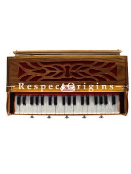 39 Keys Double Read Harmonium, Base Male Tone; Indian Musical Instruments; RespectOrigins.com