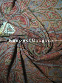 Buy Antique Kashmiri Jamavaar Pashmina; Garden of Eden Ladies Shawl At RespectOrigins.com