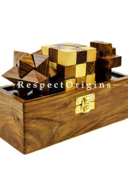 Buy 3 in 1 3D Assembly Puzzles Glass Games Box At RespectOrigins.com