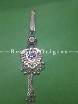 Stunning  Woman's Key Holder; Antique Silver, RespectOrigins.com