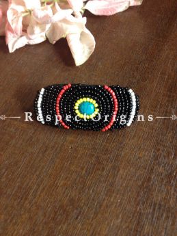 Buy Handmade Black & Red Coral Beads Ladakhi Hair Clips At RespectOrigins.com