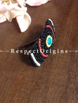 Buy Handmade Black & Red Coral Beads Ladakhi Hair Clips At RespectOrigins.com