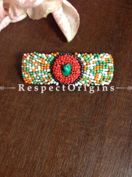 Buy Handmade Multicolor Coral Beads Ladakhi Hair Clips At RespectOrigins.com