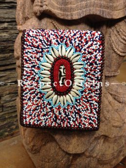 Buy Beaded Ladakhi Bag;Red, Blue & Black ; Handmade Ethnic Bag for Women and Girls At RespectOrigins.com