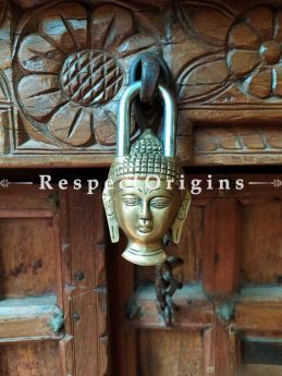 Buy Buddha Handcrafted Vintage Look Brass Lock & Key Set; RespectOrigins