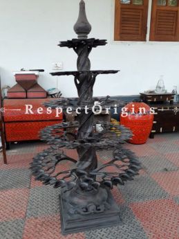 Buy Antique Bronze Traditional Diya Oil Lamp At RespectOrigins.com