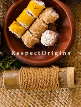 Handcrafted Toxic-free and Hand-Seasoned Bamboo Puttu Maker or Bamboo Steamer; RespectOrigins.com