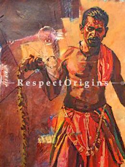Banjara Painting - 32 In x 32 In;Oil Canvas; Painting