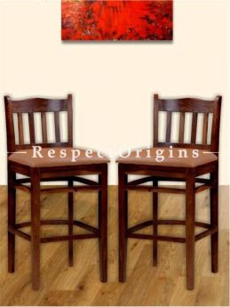 Buy Bar Chair; Wood At RespectOrigins.com