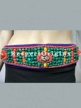 Buy Traditional Ladakhi Vintage Pendant Beaded Belt at RespectOrigins.com
