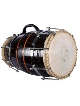 Dholak; Black; Indian Musical Instrument; RespectOrigins.com