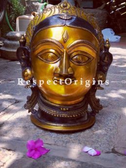 Buy Bold Bust of Goddess Parvati in Bronze At RespectOrigins.com