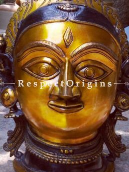 Buy Bold Bust of Goddess Parvati in Bronze At RespectOrigins.com