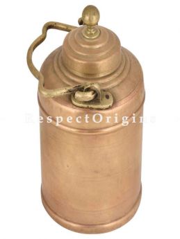 Buy Brass Milk Pot Cylindrical Shape Decorative Handle At RespectOrigins.com