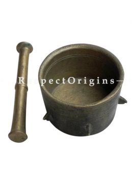 Buy Bronze Spice Grinder, Mortar And Pastle At RespectOrigins.com