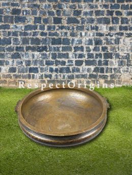 Buy Bronze Urli With Handles, Round At RespectOrigins.com