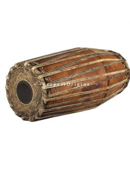 Jack Fruit Wood Mridangam or Pakhawaj; Indian Musical Instrument; RespectOrigins.com